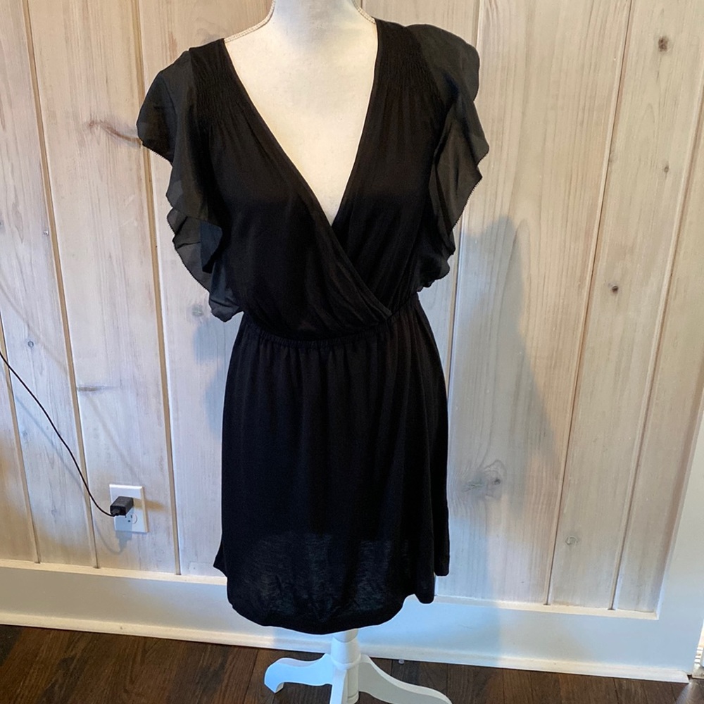 Black Hi-Line (Madewell) dress NWT